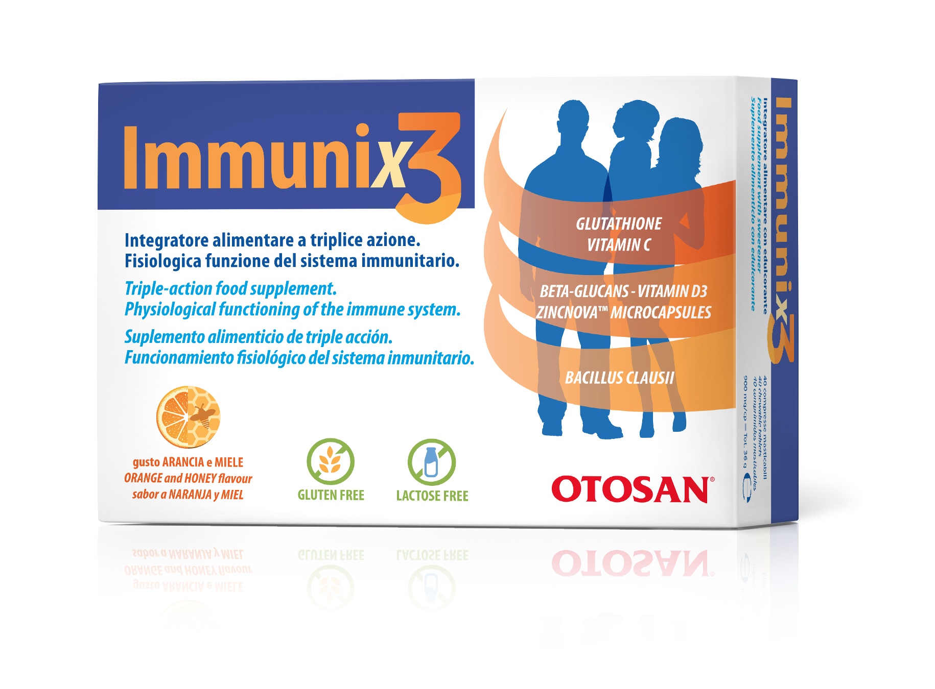 Immunix3 Συμπλήρωμα διατροφής για την ενίσχυση του ανοσοποιητικού συστήματος.