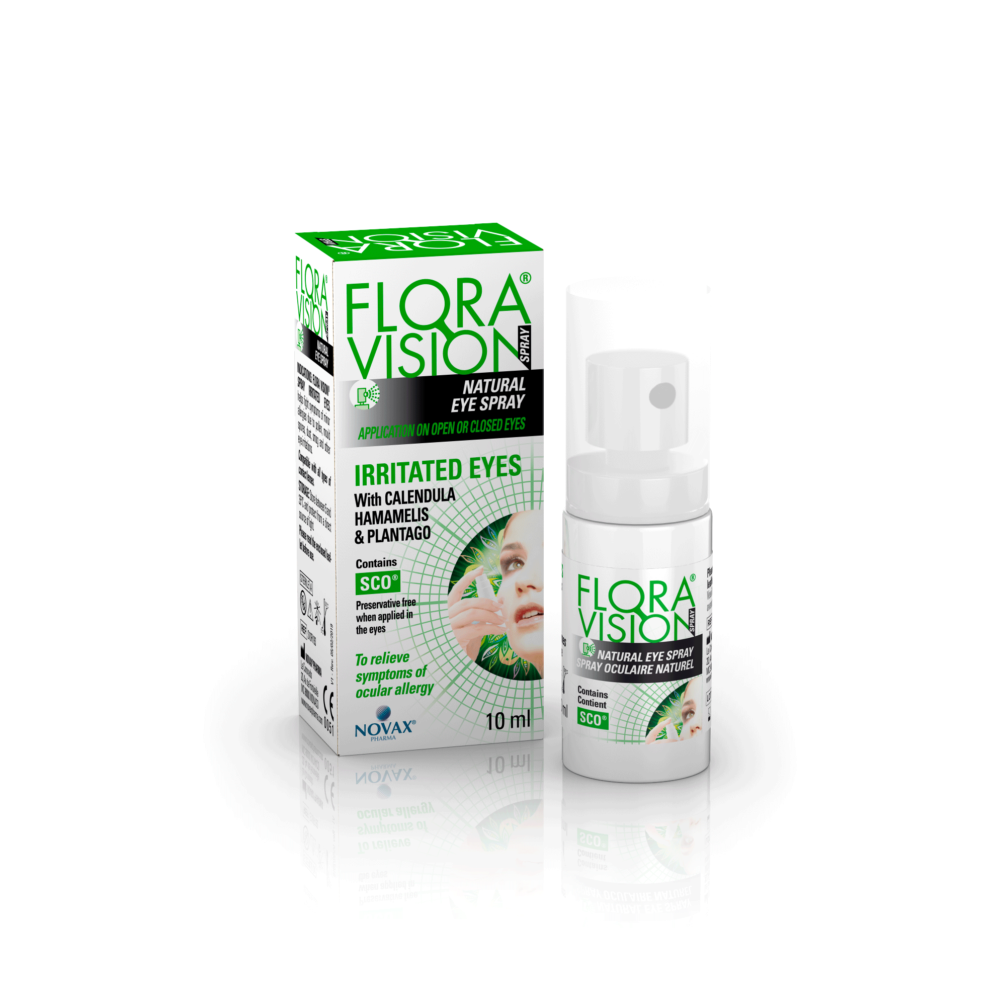 FLORA VISION SPRAY για ερεθισμένα μάτια (NOVAX)